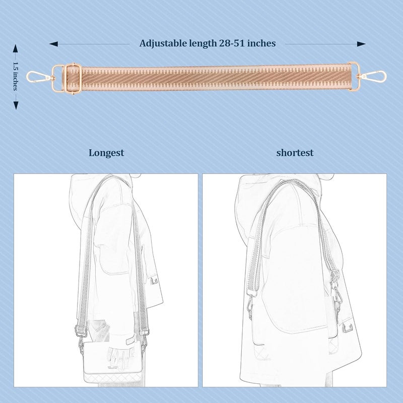 chushui Store Purse Strap,Replacement Crossbody Shoulder Strap for Handbag… - Image 2